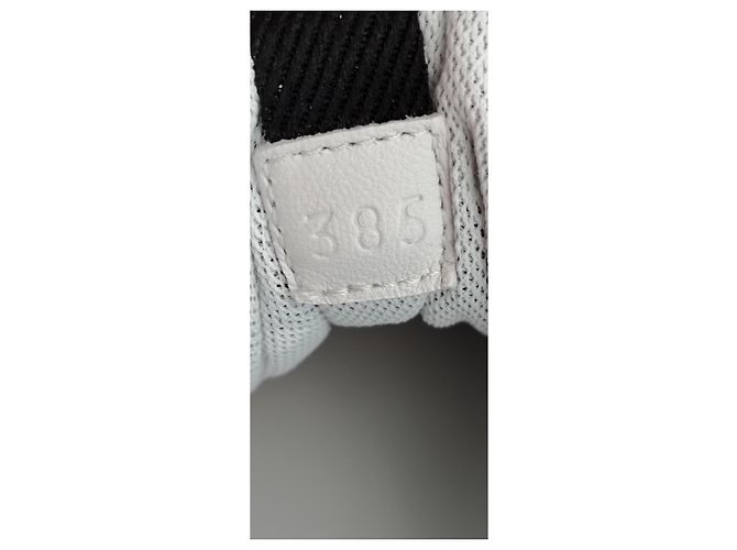 HERMÈS SNEAKERS DA DONNA HERMES IMPULSE IN TESSUTO PARACHUTE / CAMOSCIO DI CAPRA BLU. - vista 8