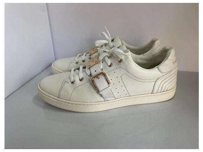 Dolce & Gabbana Herren Ledersneaker Weiß - Ansicht 2