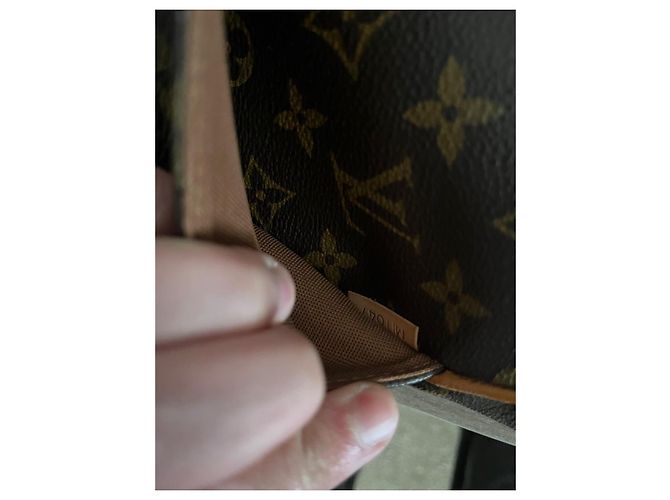 Borsa a tracolla Louis Vuitton Boshpore Monogram Canvas Marrone - vista 13