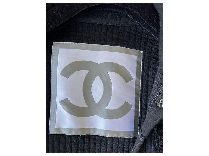 Amazing Chanel Wool blend Jacket Sport Collection Black - view 4