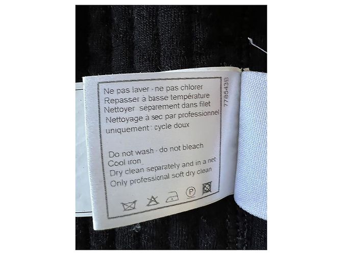 Amazing Chanel Wool blend Jacket Sport Collection Black - view 6