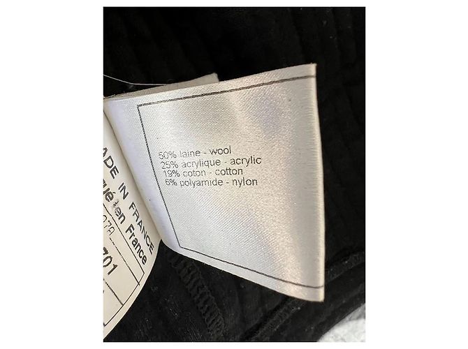 Amazing Chanel Wool blend Jacket Sport Collection Black - view 7