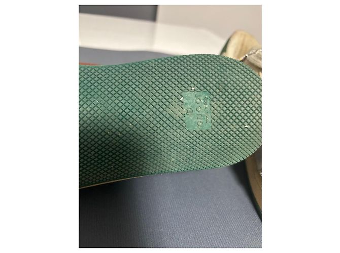 Sneakers Gucci con cristalli Multicolore Beige Verde - vista 7