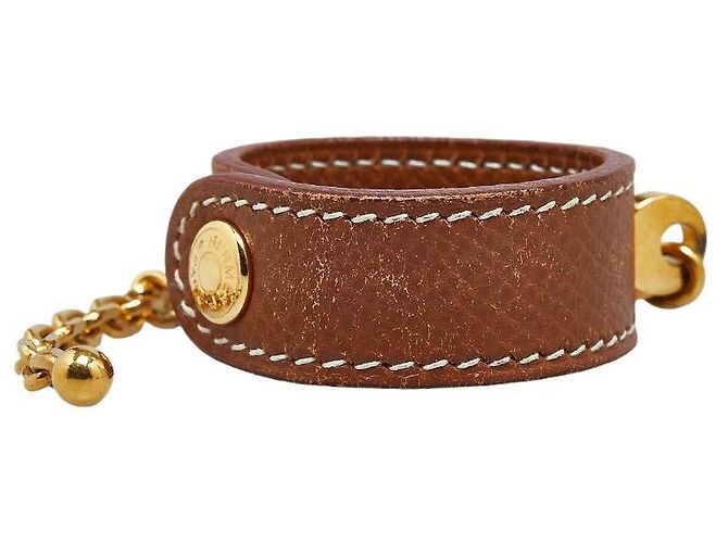 Handschuhhalter Hermès Nomade Courchevel Braun Bronze - Ansicht 2