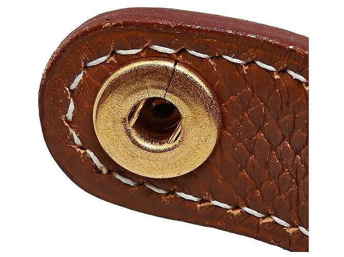 Handschuhhalter Hermès Nomade Courchevel Braun Bronze - Ansicht 4