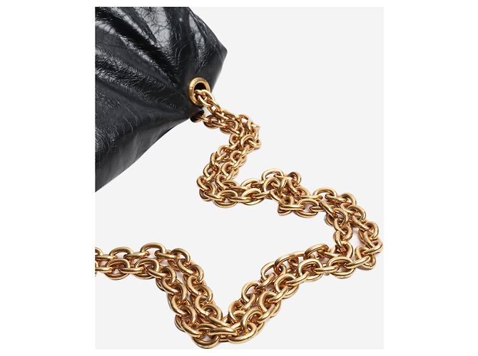 Balenciaga Borsa a spalla con catena Monaco nera Nero - vista 6