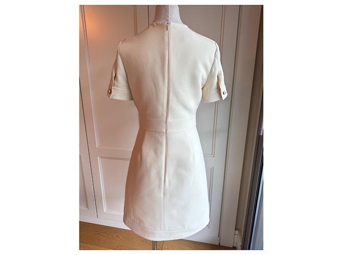 Gucci Kleid Creme Roh - Ansicht 4
