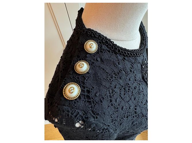 Vestido Gucci de algodón negro - vista 3
