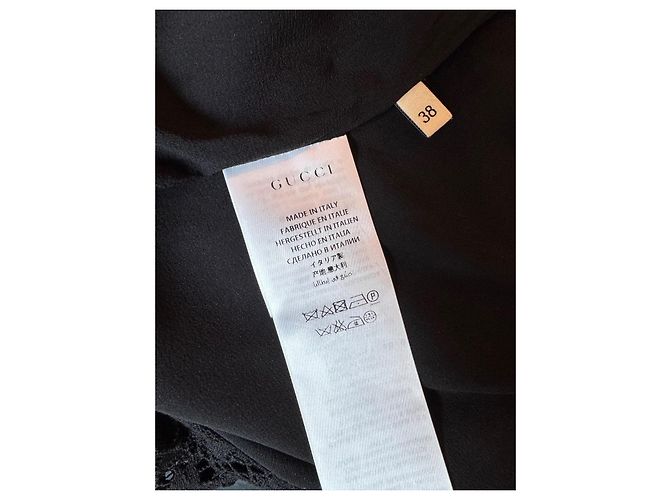 Vestido Gucci de algodón negro - vista 8