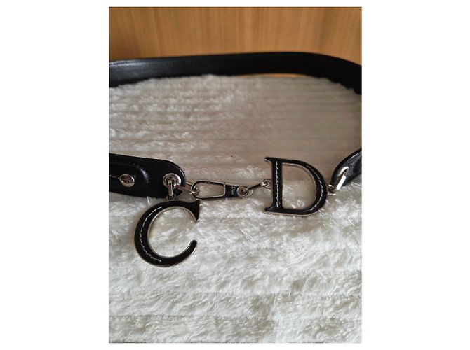 Dior Saddle Gürtel Schwarz 80 cm - Ansicht 2