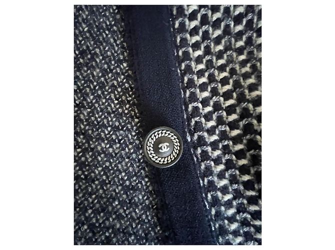 Chanel Cardigan aus Kaschmir-Mischung Mehrfarbig Mehrfarben - Ansicht 4