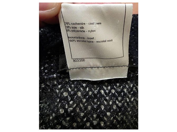 Chanel Cardigan aus Kaschmir-Mischung Mehrfarbig Mehrfarben - Ansicht 6