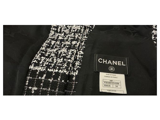 Increíble vestido de algodón de Chanel Multicolor - vista 5