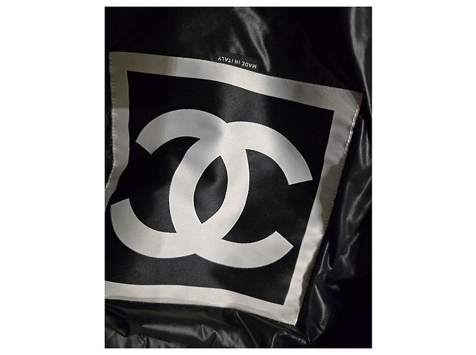 Abrigo Chanel negro de poliéster - vista 6