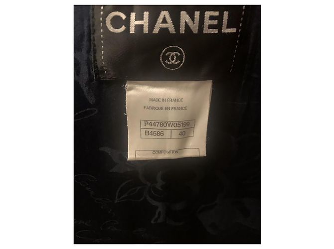 Casaco Cargo de Algodão Tweed Chanel Multicor - vista 7