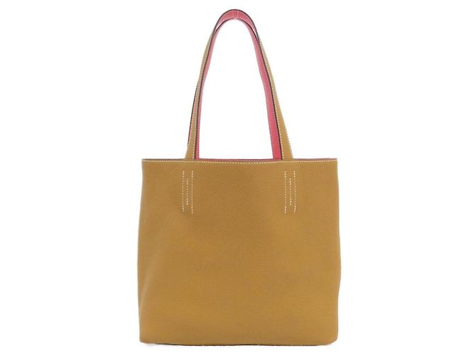 Hermès Double Sens Handtasche Braun - Ansicht 2