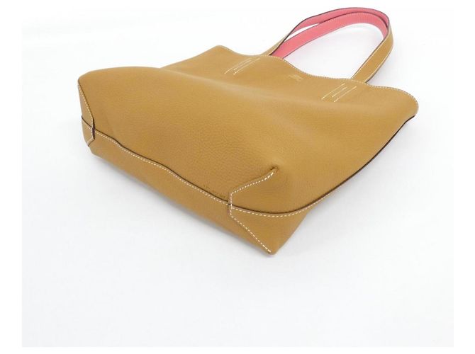 Hermès Double Sens Handtasche Braun - Ansicht 3