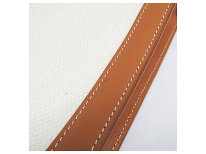 Céline Borsa a mano cabas verticale piccola Celine Bianco sporco Cammello - vista 12
