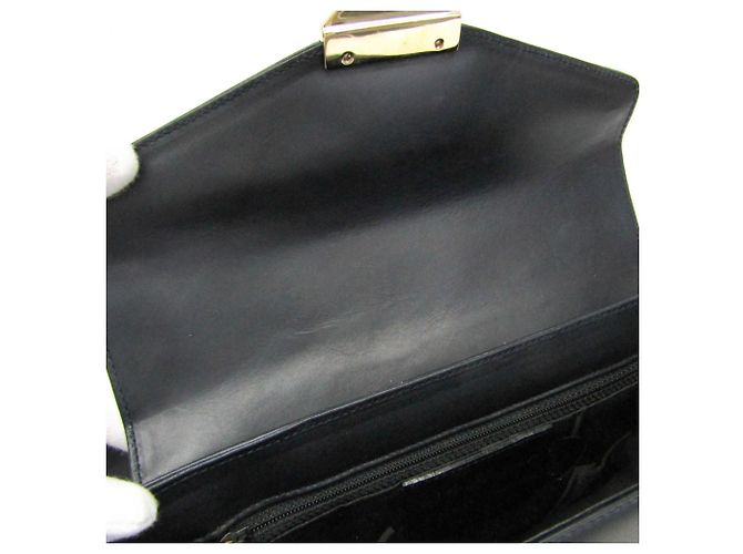 Borsa a spalla in pelle da donna Salvatore Ferragamo Icon Studs DQ-21 7187 Nero - vista 15