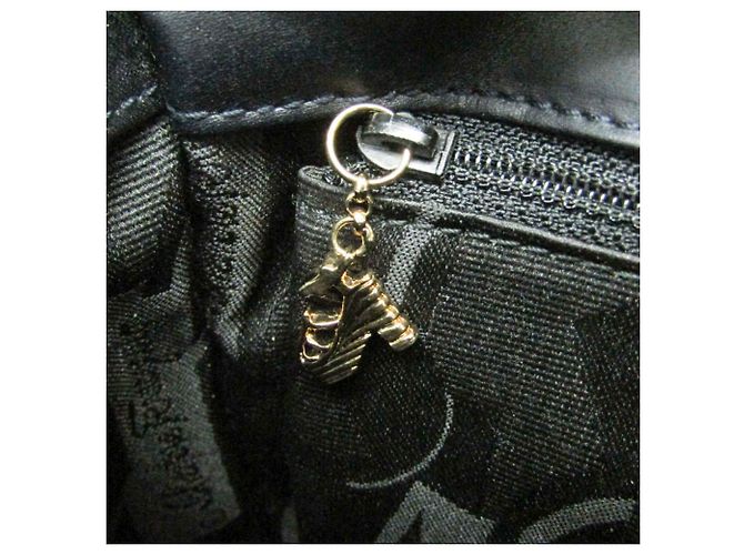 Borsa a spalla in pelle da donna Salvatore Ferragamo Icon Studs DQ-21 7187 Nero - vista 16