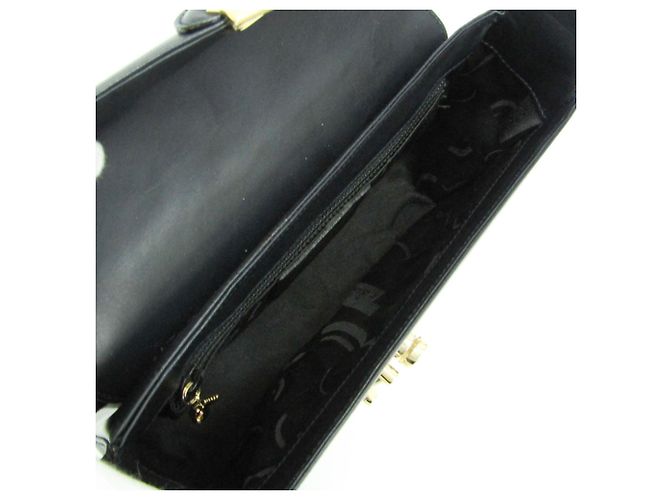 Borsa a spalla in pelle da donna Salvatore Ferragamo Icon Studs DQ-21 7187 Nero - vista 3