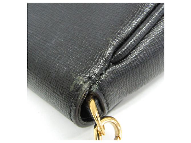 Fendi Mini Pouch 8M0327 Borsa a spalla in pelle per donna Nero - vista 6