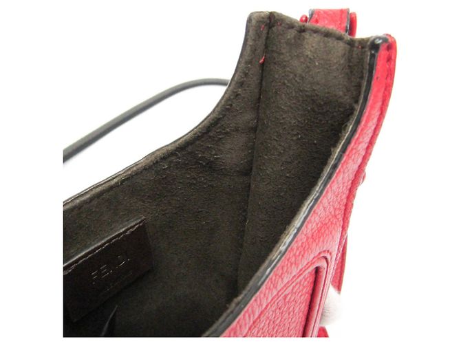 Borsa a Spalla per Smartphone Fendi 7AR944 Rosso - vista 11