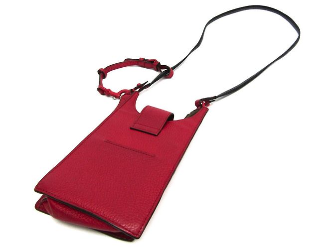 Borsa a Spalla per Smartphone Fendi 7AR944 Rosso - vista 2
