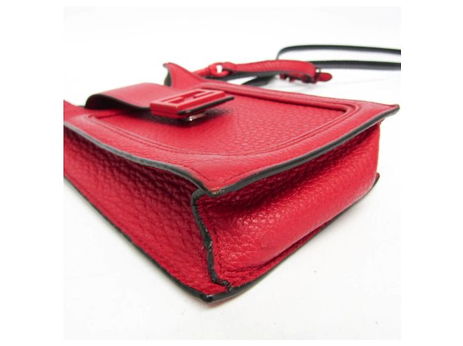 Borsa a Spalla per Smartphone Fendi 7AR944 Rosso - vista 4
