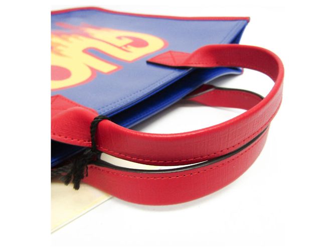 Borsa Gucci Bambini 550763 Rosso Blu Giallo - vista 6