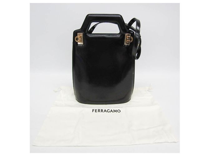 Borsa Gancini Wanda di Salvatore Ferragamo Nero - vista 2