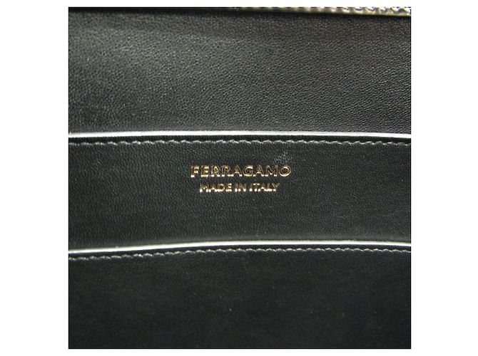 Borsa Gancini Wanda di Salvatore Ferragamo Nero - vista 9