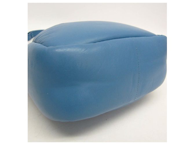 Bolsa de mão/ombro em couro nappa acolchoado 1BA359 para mulheres da Prada Azul - vista 5