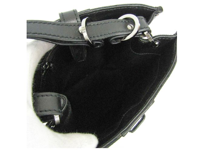 Borsa a Spalla Gucci GG Canvas Nera Nero - vista 4