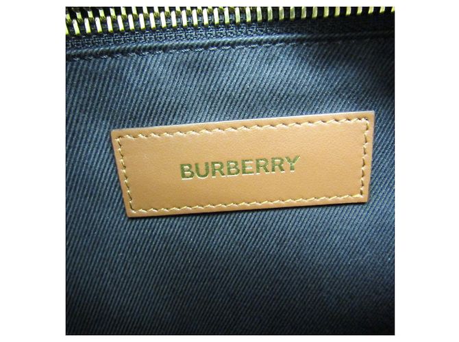 Borsa Clutch Monogramma TB Burberry Marrone - vista 14