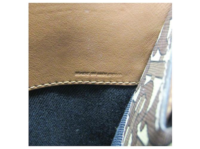 Borsa Clutch Monogramma TB Burberry Marrone - vista 15