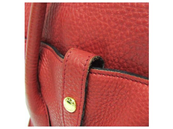Borsa in pelle Prada VIT DAINO BN2673 Rosso - vista 11