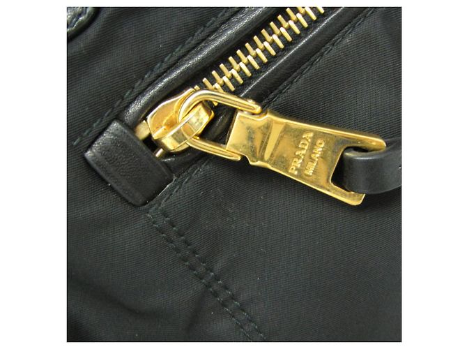 Borsa a mano e borsa a spalla Prada TESSUTO BL0627 per donne Nero - vista 10