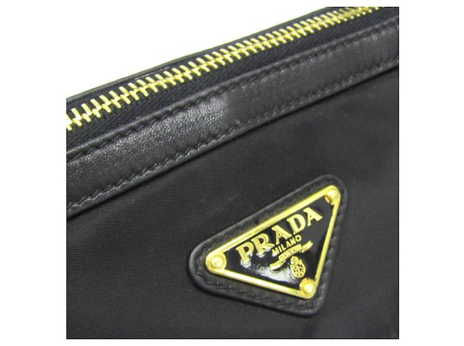 Borsa a mano e borsa a spalla Prada TESSUTO BL0627 per donne Nero - vista 11