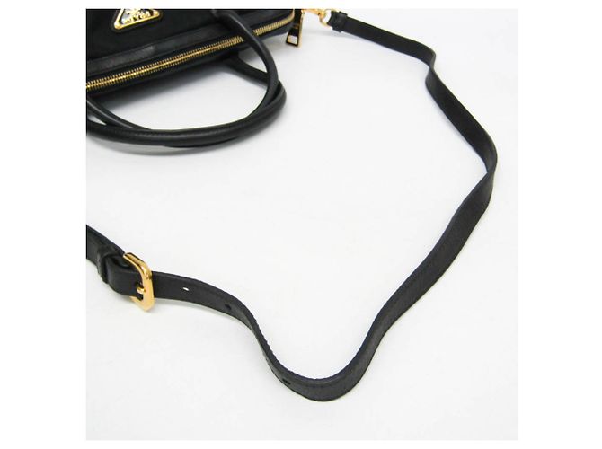 Borsa a mano e borsa a spalla Prada TESSUTO BL0627 per donne Nero - vista 13