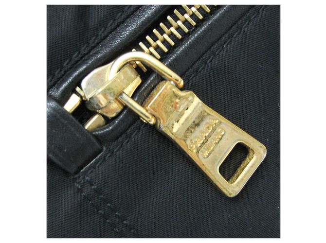 Borsa a mano e borsa a spalla Prada TESSUTO BL0627 per donne Nero - vista 14