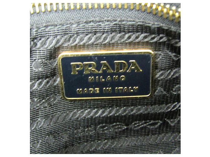 Borsa a mano e borsa a spalla Prada TESSUTO BL0627 per donne Nero - vista 15