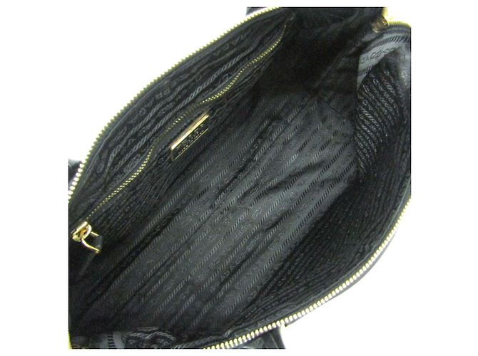 Borsa a mano e borsa a spalla Prada TESSUTO BL0627 per donne Nero - vista 4
