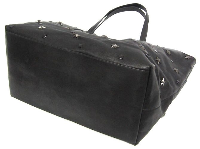 Pimlico Leder Tote Bag von Jimmy Choo Schwarz - Ansicht 2