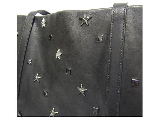 Pimlico Leder Tote Bag von Jimmy Choo Schwarz - Ansicht 6