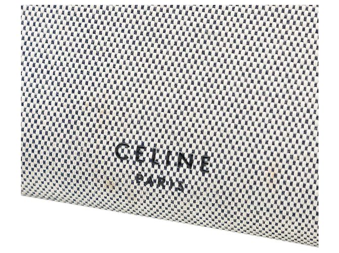 Belt Bag Céline Graue Mini-Canvas- und Leder-Gürteltasche von Celine Braun - Ansicht 5