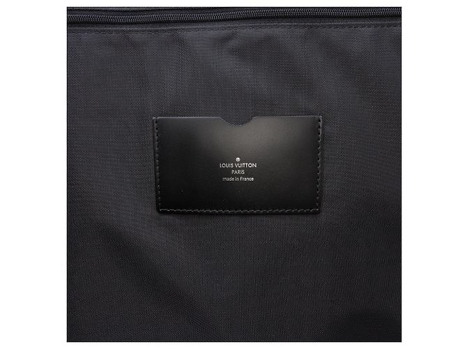 Louis Vuitton Pegase 55 in Taiga nera Nero - vista 5