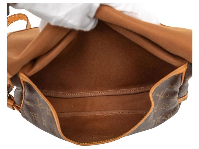 Louis Vuitton Braune Monogramm Saumur 30 - Ansicht 4