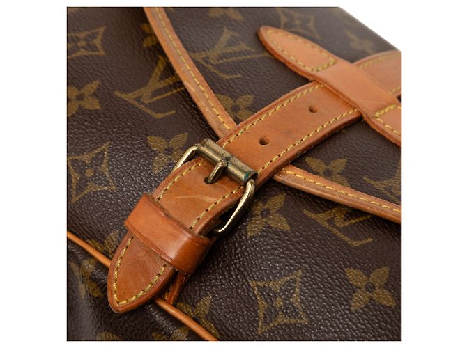 Louis Vuitton Braune Monogramm Saumur 30 - Ansicht 7