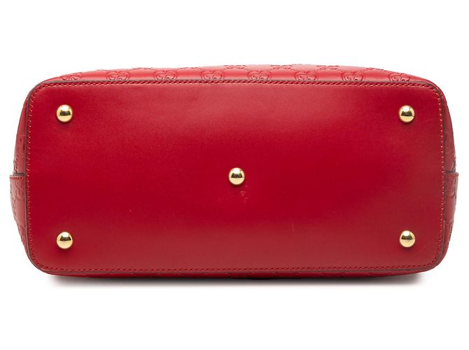 Borsa pieghevole rossa Guccissima Linea A di Gucci Rosso - vista 3